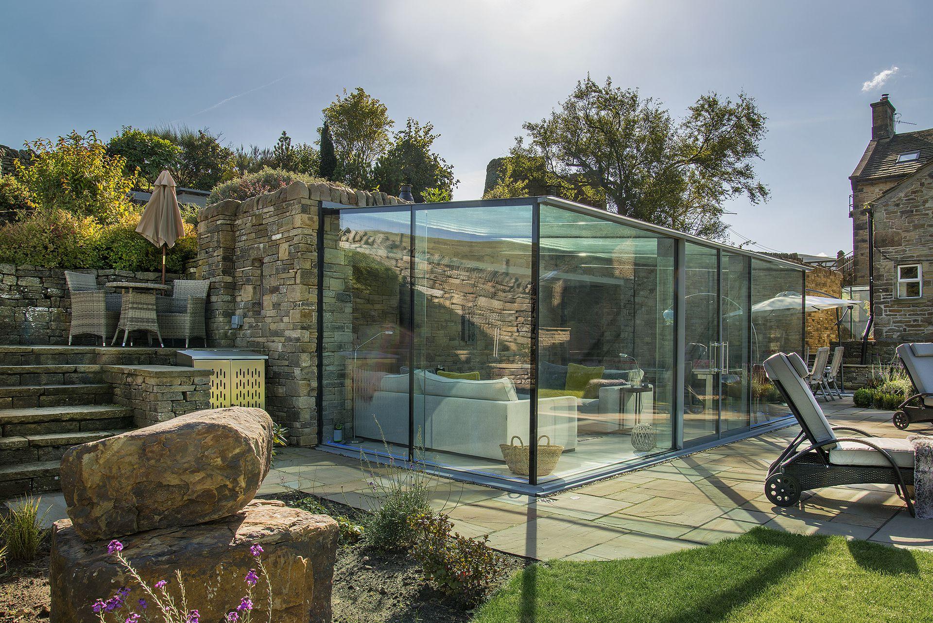Glass Extension heritage listed 